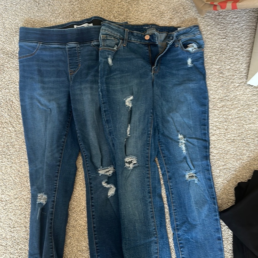 Old Navy Rockstar jeans bundle